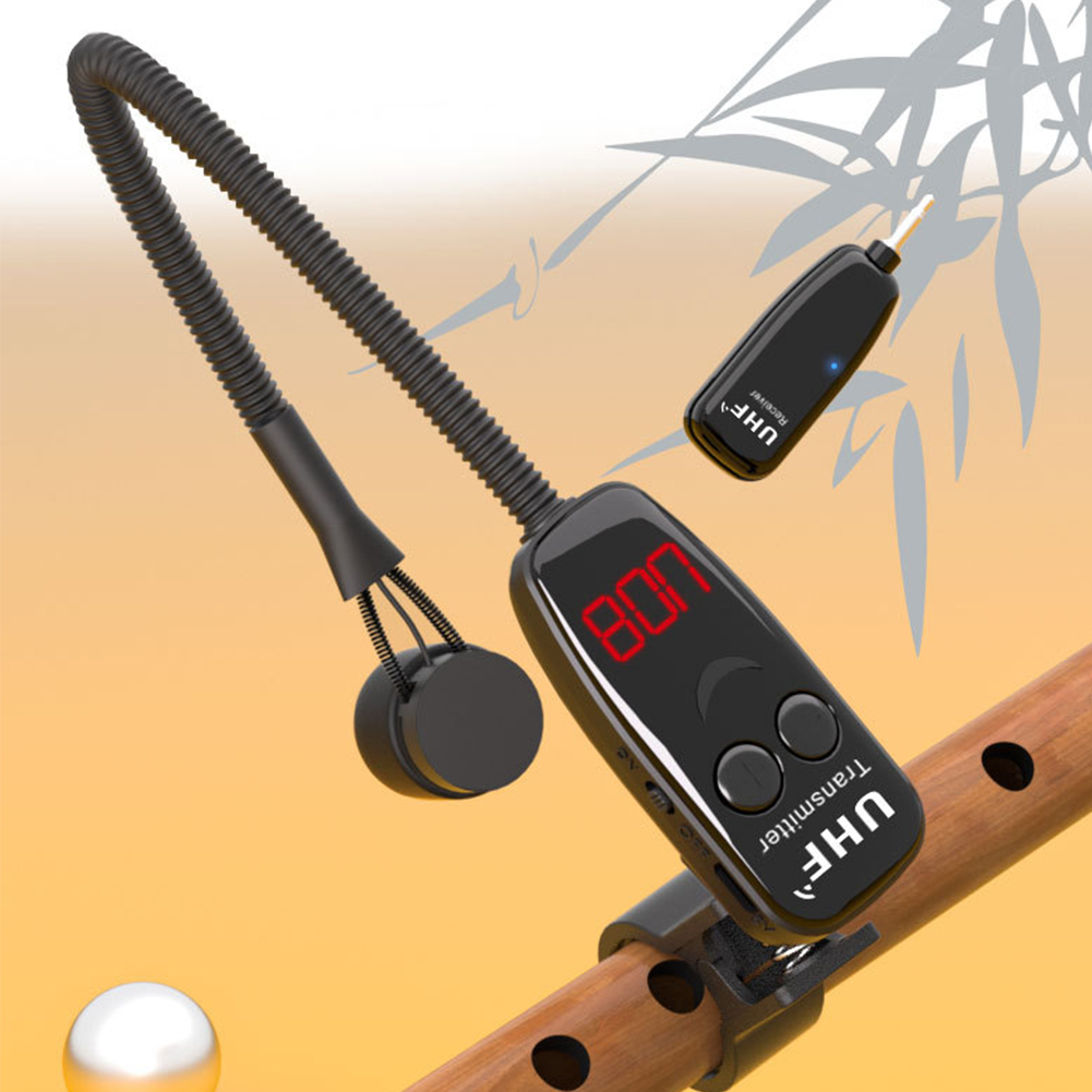 Musical Instrument Flute - Microphone sans fil UHF à pince