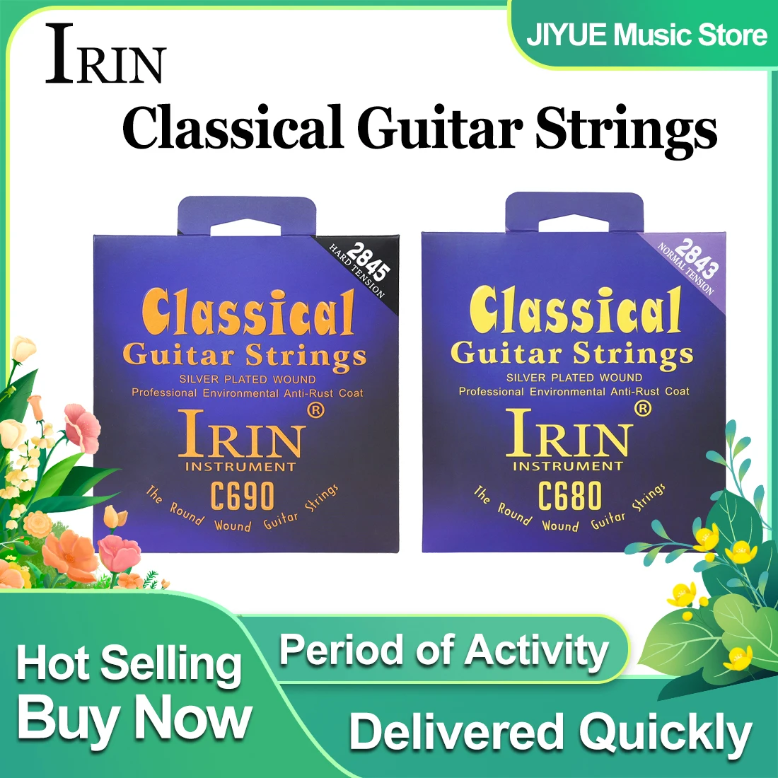 Classical Guitar Nylon - Cordes de guitare classique IRIN cordes