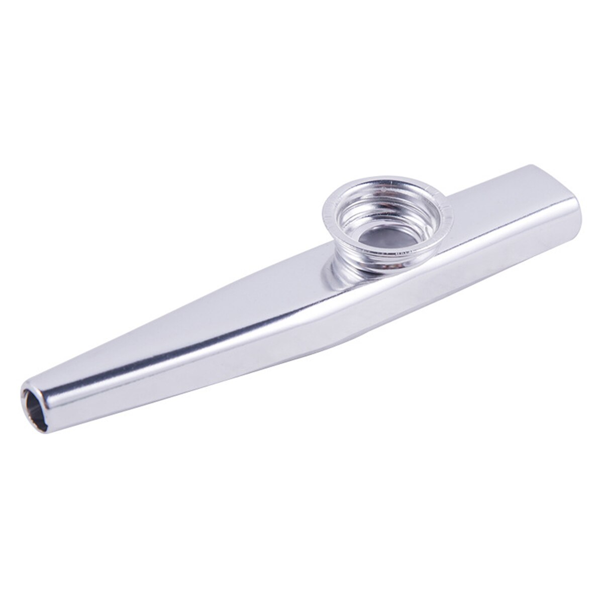 Musical Instrument Flute - Kazoo argent alliage d'aluminium avec Membrane