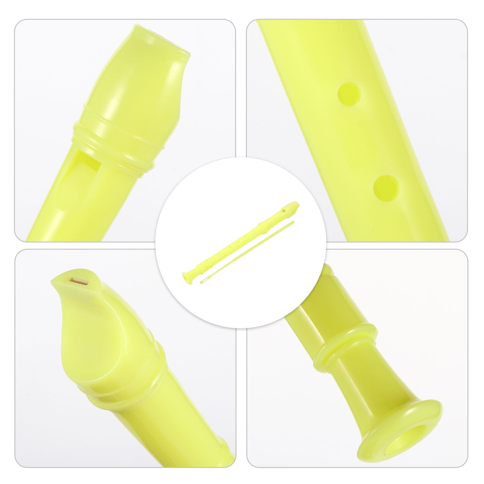 Soprano Recorder Plastic - 1 ensemble de flûtes à bec