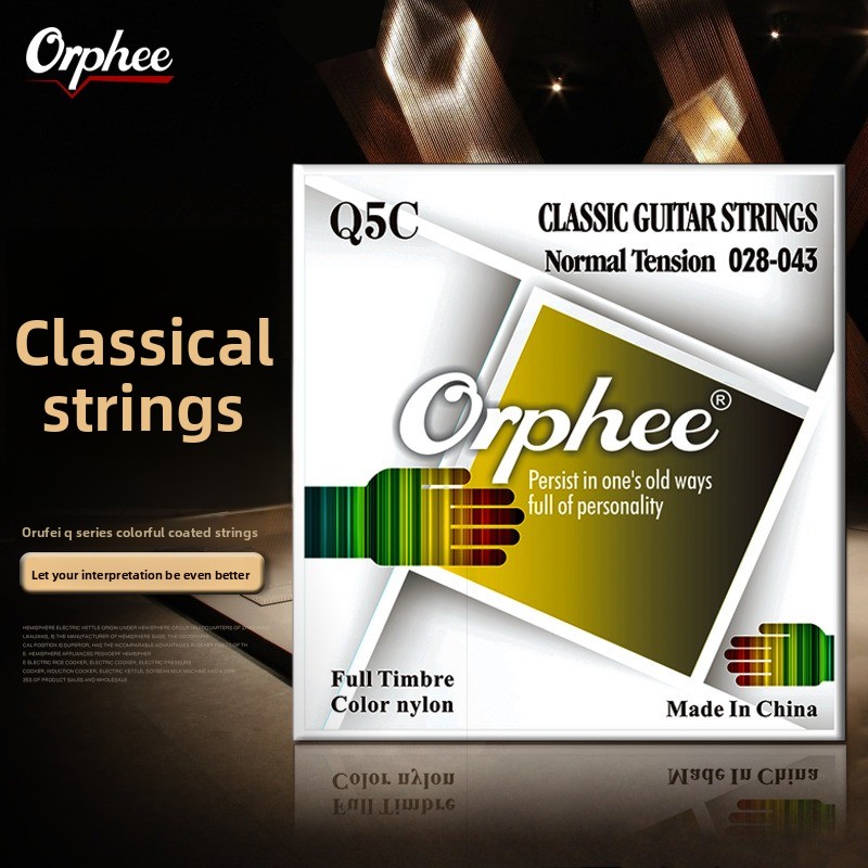 Classical Guitar Nylon - Accessoires de guitare 10 pièces, cordes