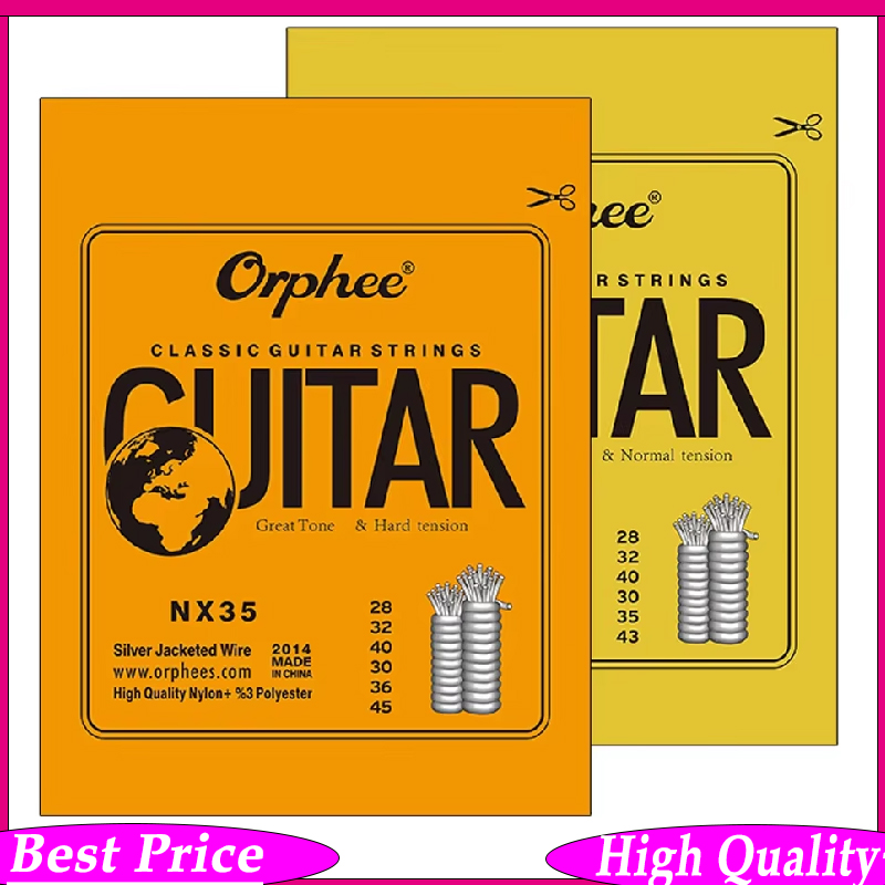 Classical Guitar Nylon - Cordes de guitare classique série Orphee