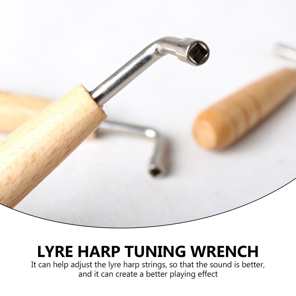 Musical Instrument Harp - Clé de réglage pour harpe lyre,