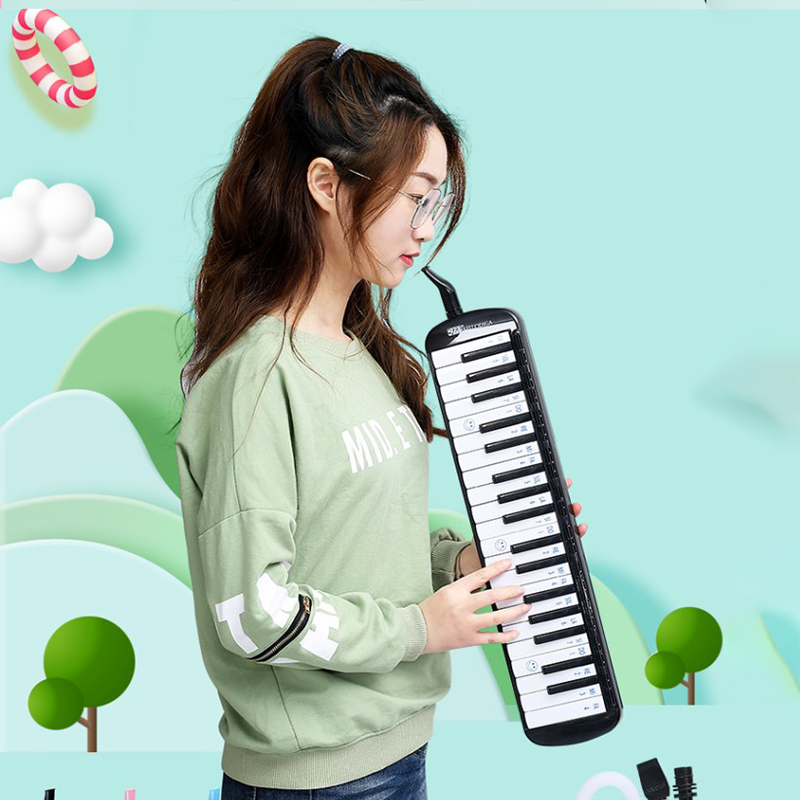 Musical Instrument Harp - Melodica 32/37 touches, orgue à bouche,