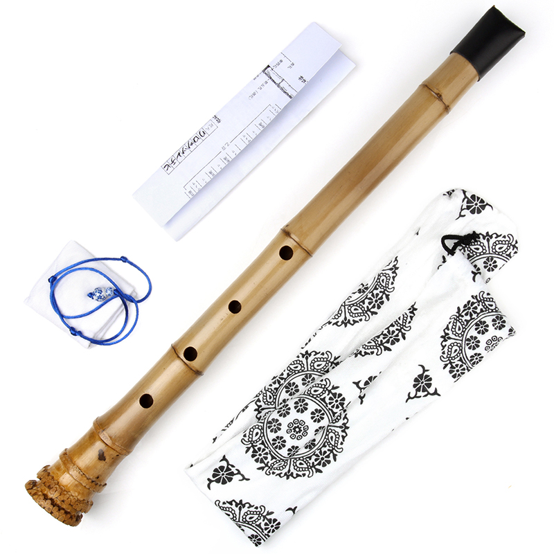 Shakuhachi Bamboo Flute - Flûte verticale en bambou avec Shakuhachi,