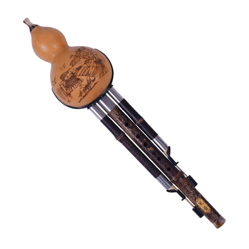 Shakuhachi Bamboo Flute - Flûte en bambou Hulusi, flûte à