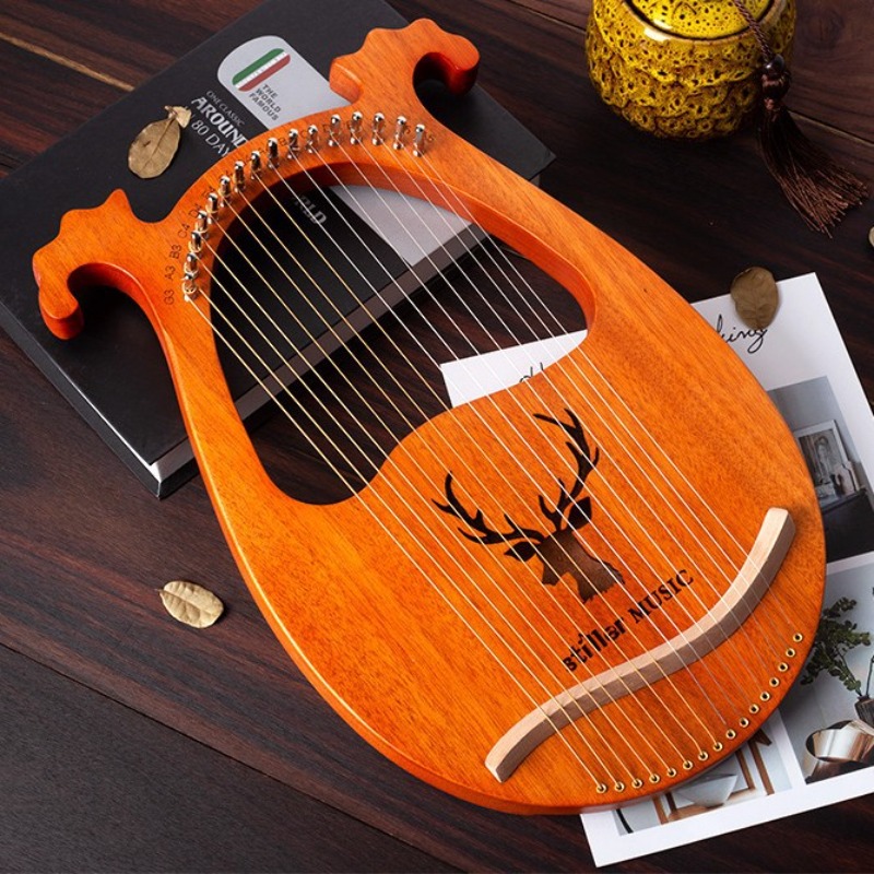 Musical Instrument Harp - Lyre à 16 cordes Antlers, harpe