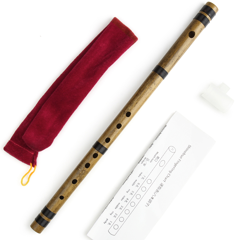 Shakuhachi Bamboo Flute - Flûte japonaise Shinobue 8 Hon avec