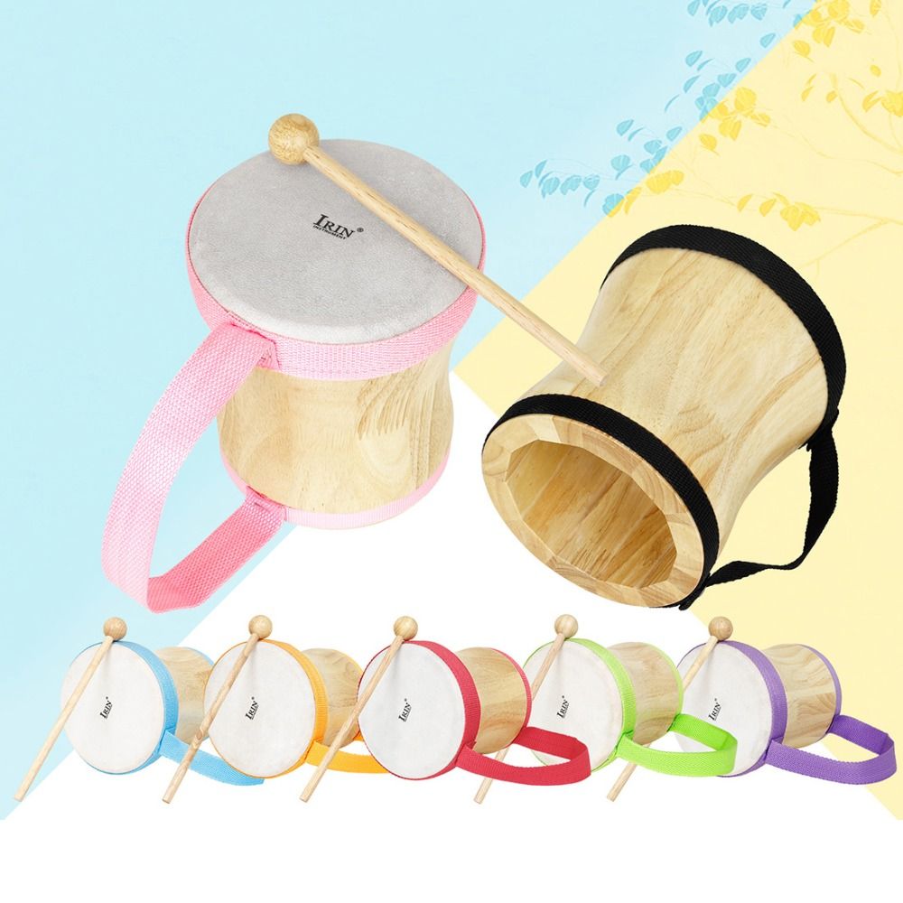 Tambour indien en bois pour l' - Tambourine Hand Drum avis et prix