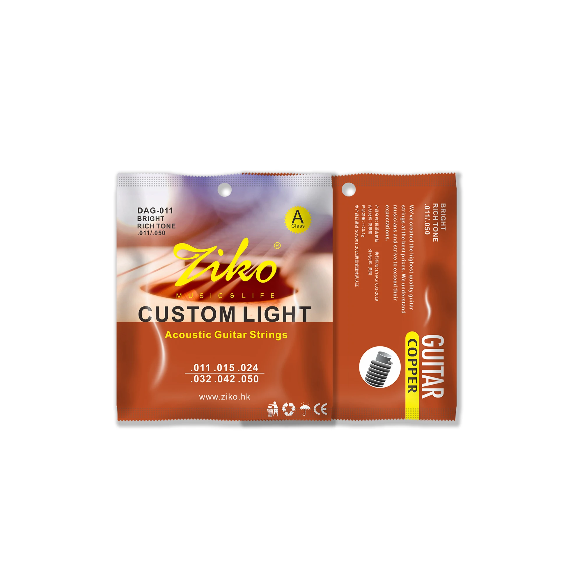 ZIKO – cordes de guitare acous - Musical Instrument With Strings avis et prix