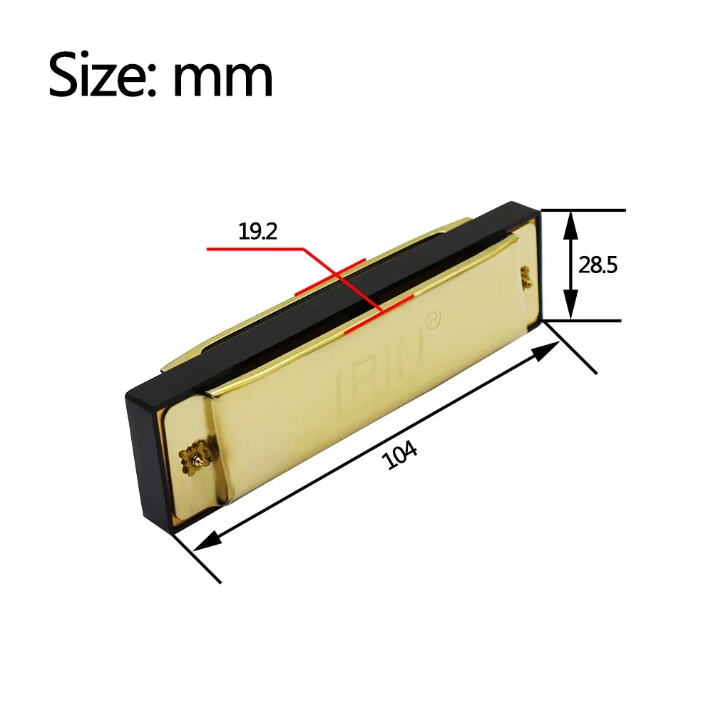 IRIN Harmonica 10 trous 20 ton - Musical Instruments Names avis et prix
