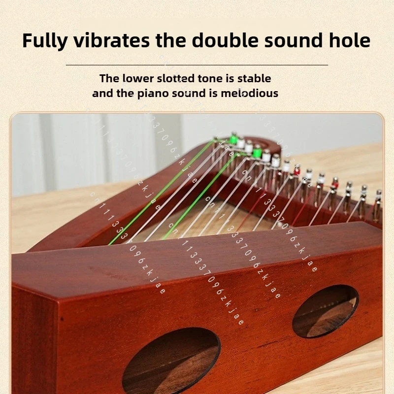 Harpe artisanale à 15 cordes p - Musical Instrument Harp avis et prix