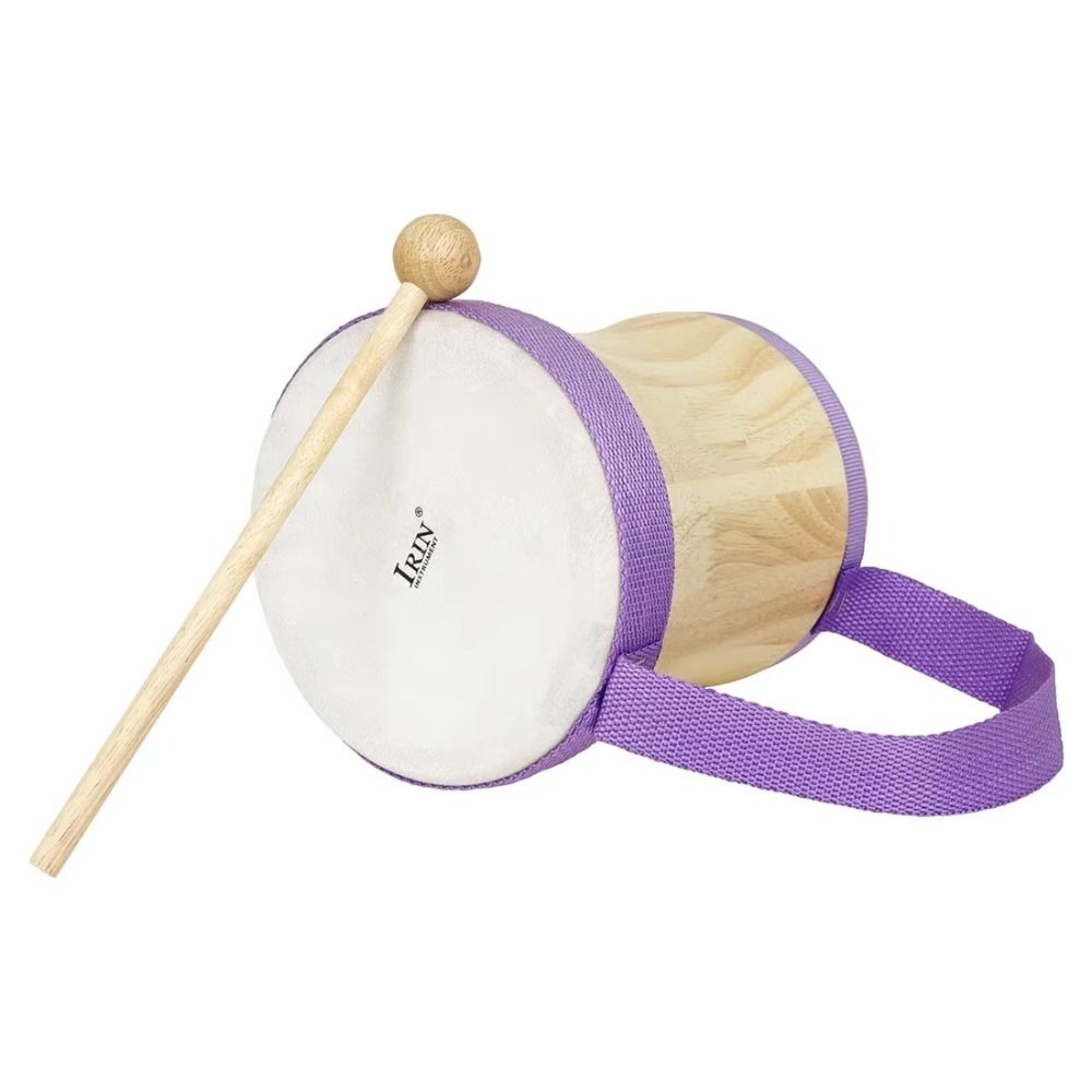 Tambour indien en bois avec pe - Tambourine Hand Drum avis et prix