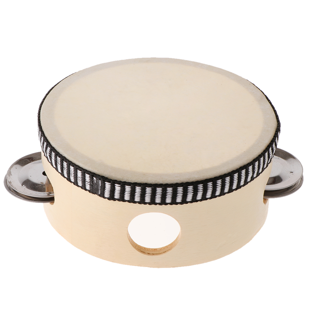 Tambourin Musical en bois, Ins - Tambourine Hand Drum avis et prix