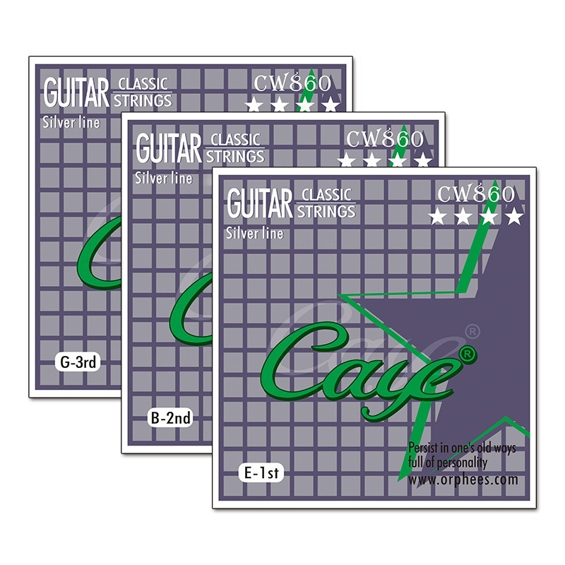 2 pièces Caye Crossing, cordes - Classical Guitar Nylon avis et prix