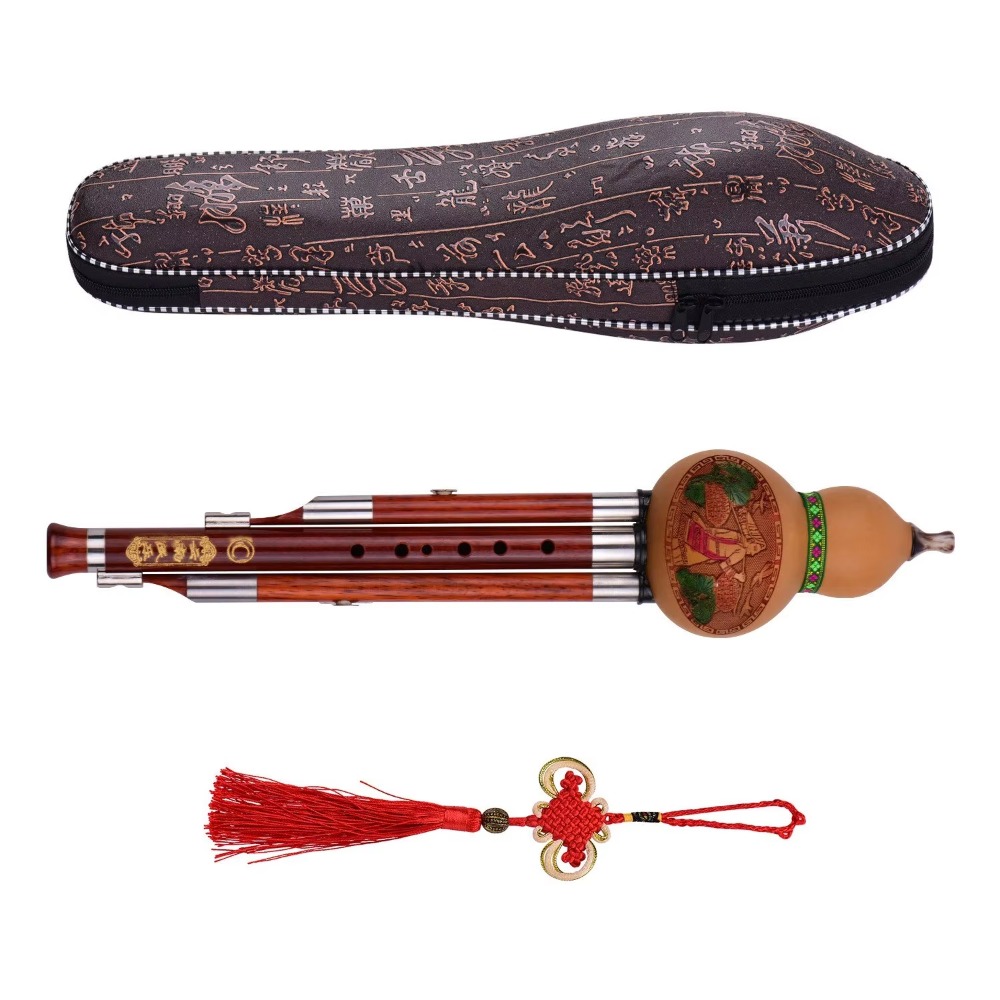 Flûte à gourde Hulusi à 3 tons - Musical Instrument Flute avis et prix