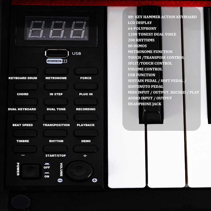 Prix clavier Piano Instrument  - Musical Instrument Keyboard Price avis et prix