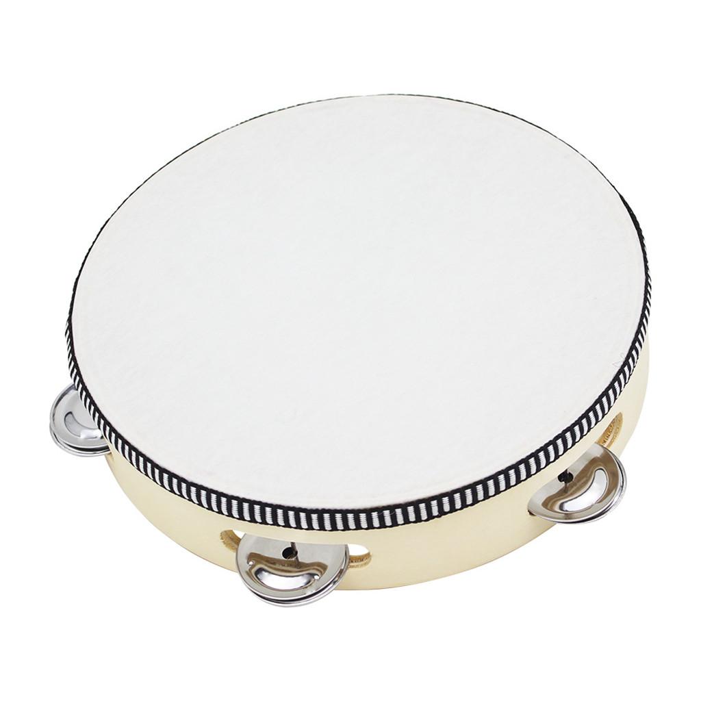 Tambourin en bois pour enfants - Tambourine Hand Drum avis et prix