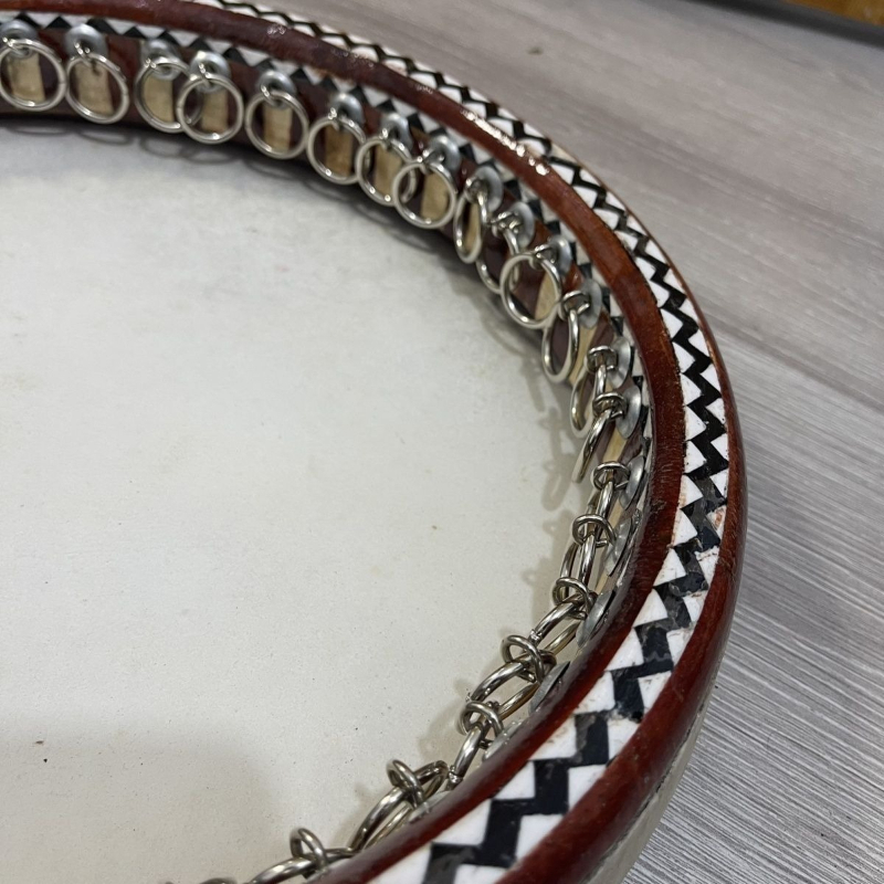 Tambourins en bois du Xinjiang - Tambourine Hand Drum avis et prix