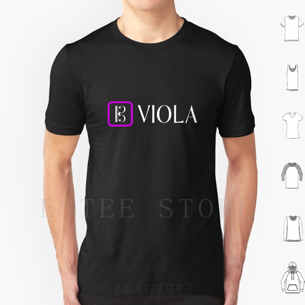 Viola : Clé Alto (violet) t-sh - Musical Instrument In Orchestra avis et prix