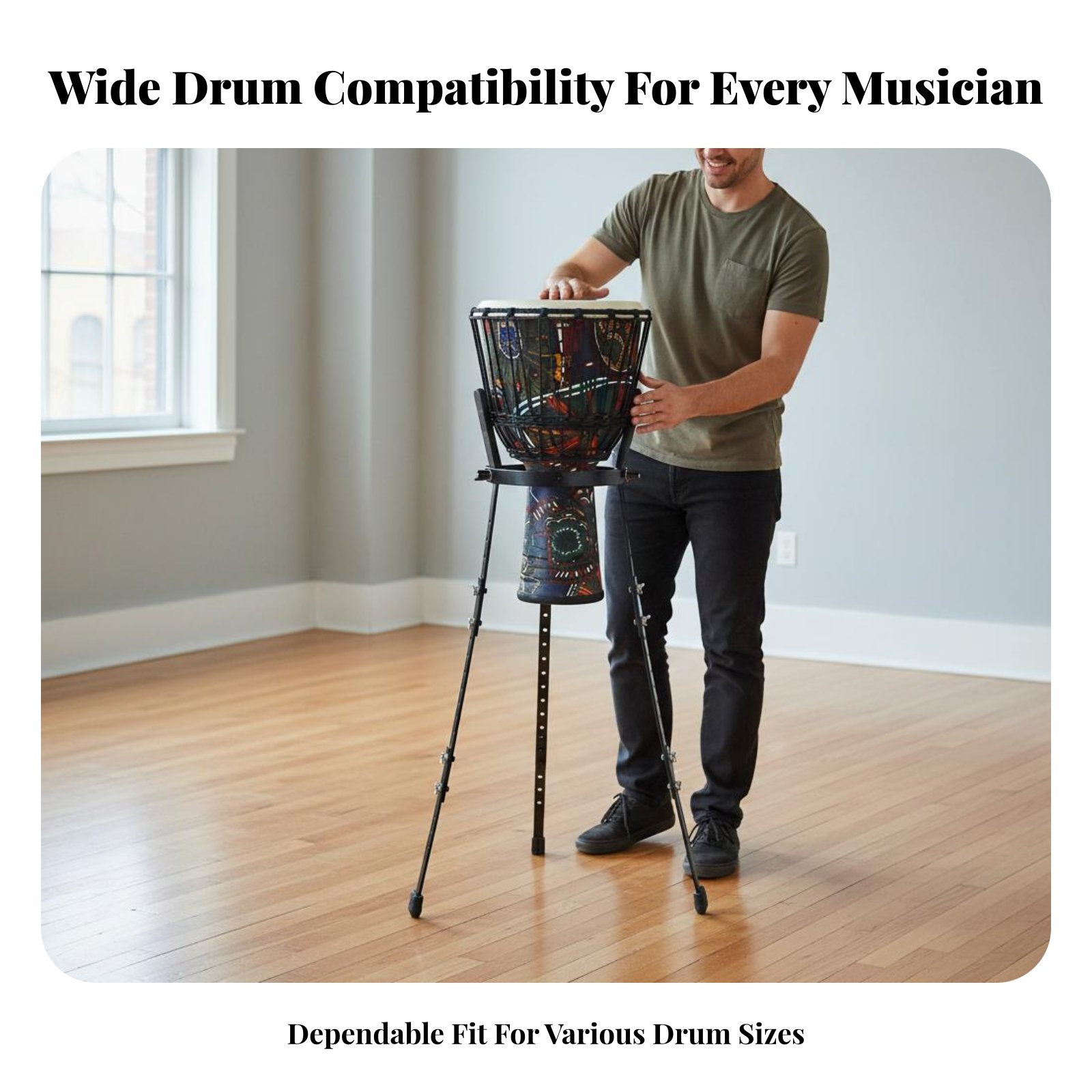 Support de djembé universel, s - Djembe Hand Drum avis et prix