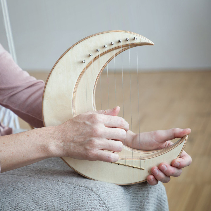 Harpe lyre portable à 15 corde - Musical Instrument Harp avis et prix