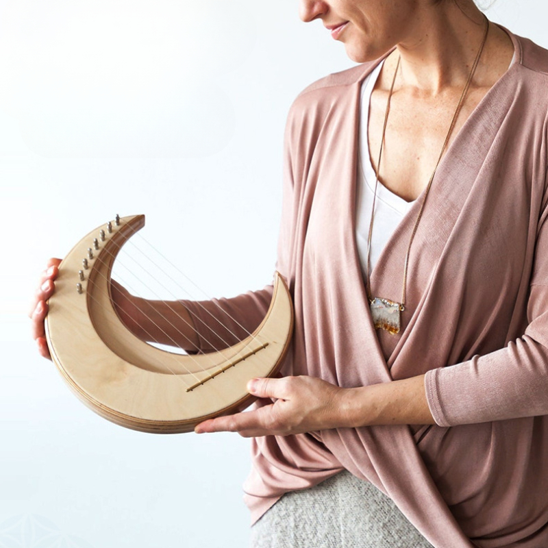 Harpe lyre portable à 15 corde - Musical Instrument Harp avis et prix