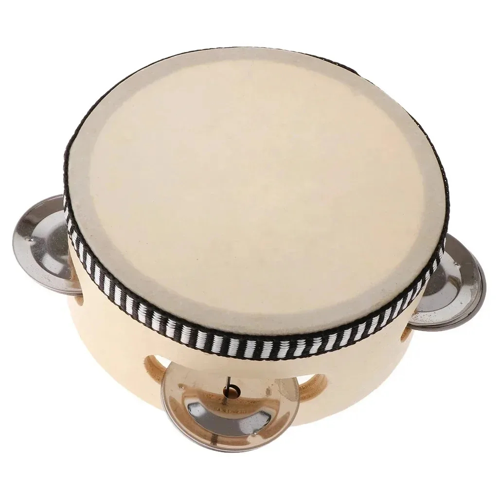 Tambourin à main de 6 pouces,  - Tambourine Hand Drum avis et prix
