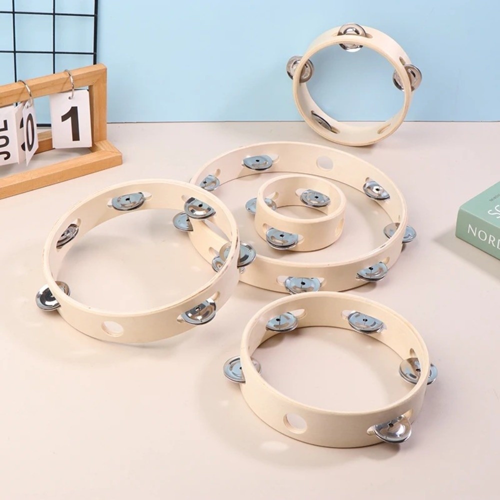 Nouveau Tambourin en bois à un - Tambourine Hand Drum avis et prix