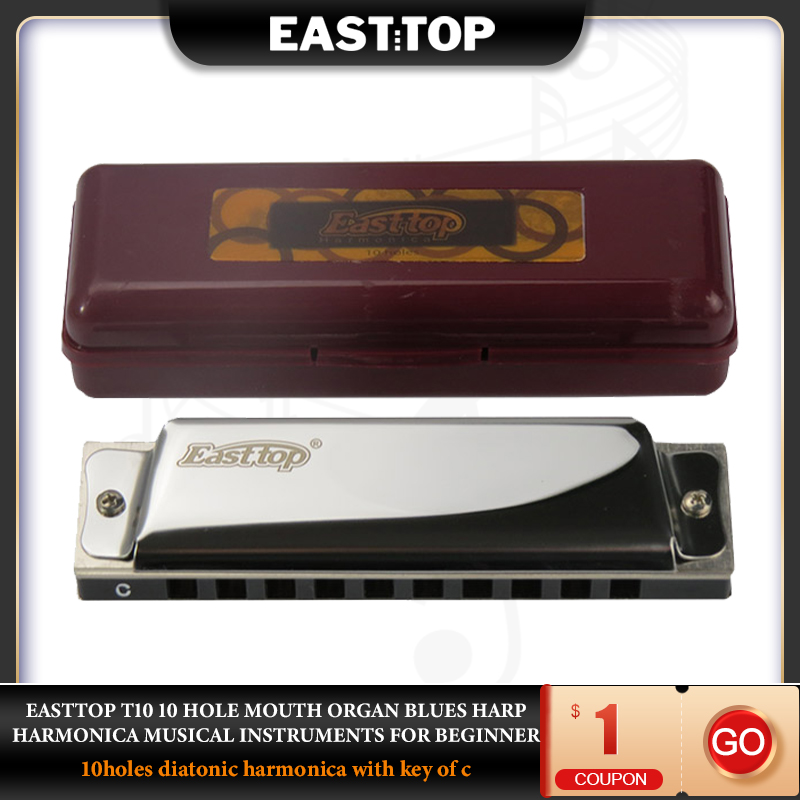 EASTTOP-Orgue à bouche à 10 tr - Musical Instruments Names avis et prix