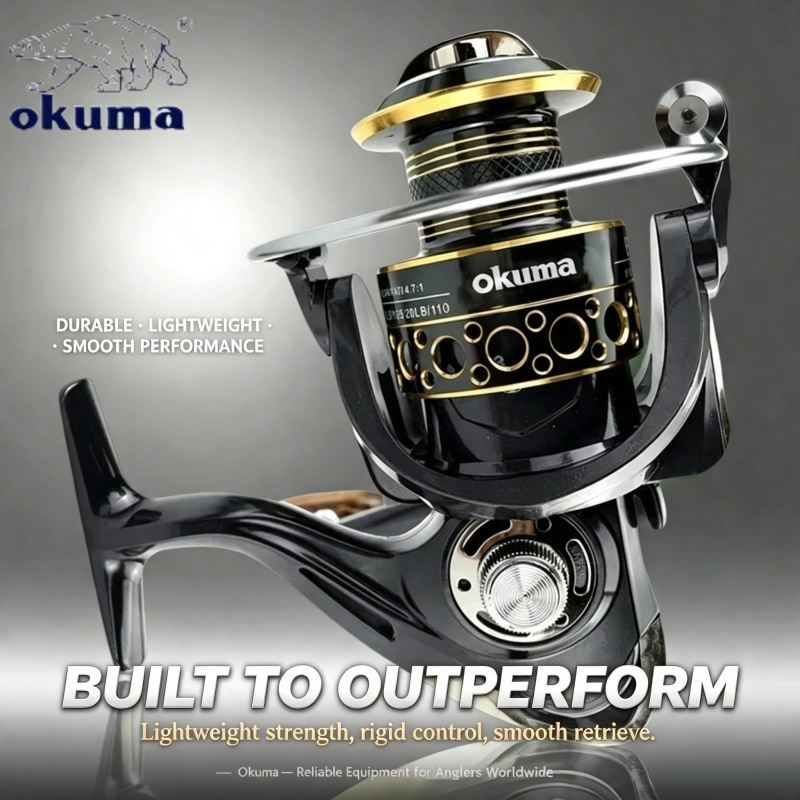 Moulinet de pêche OKUMA-Spinni - Djembe Hand Drum avis et prix