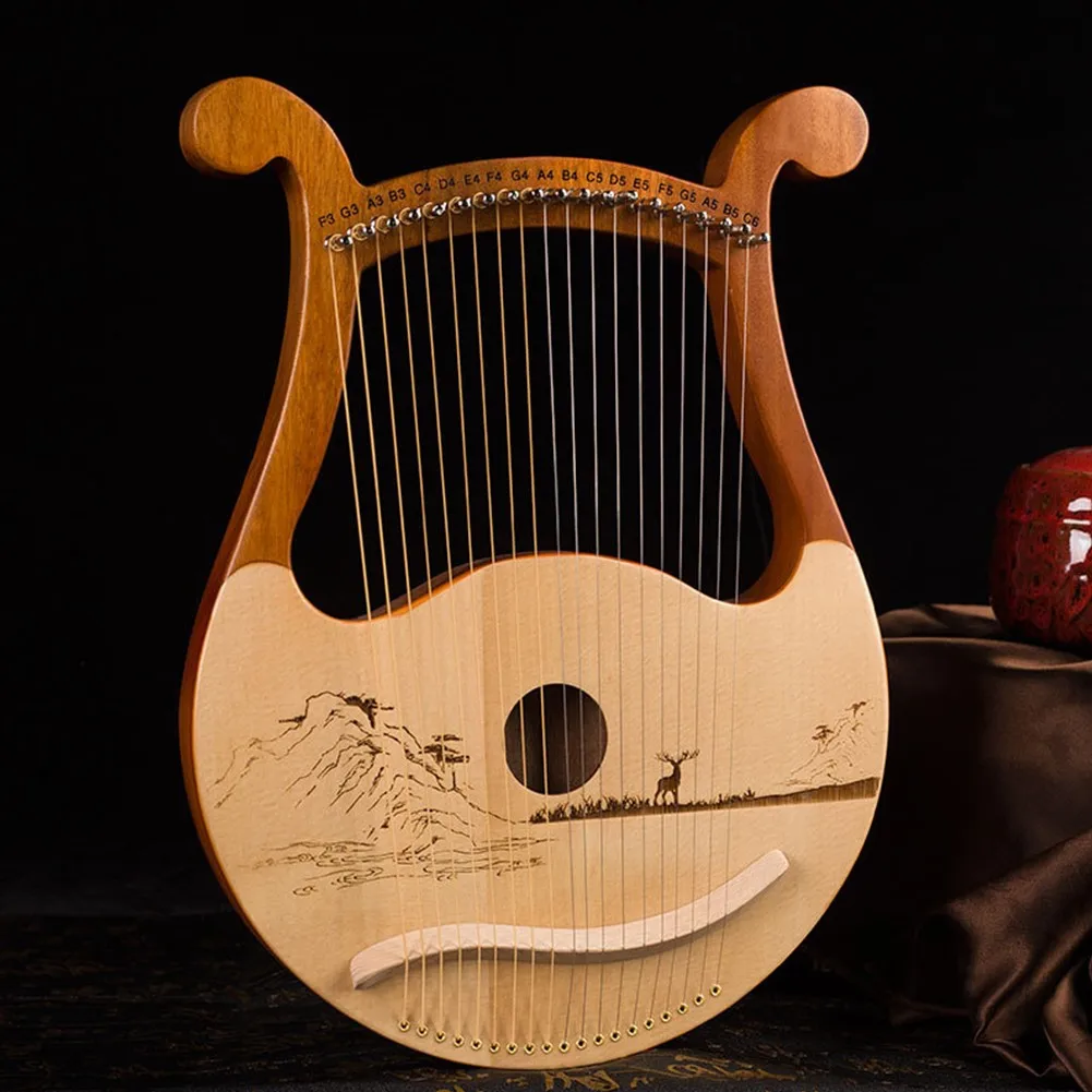 Instrument de musique en acajo - Musical Instrument Harp avis et prix