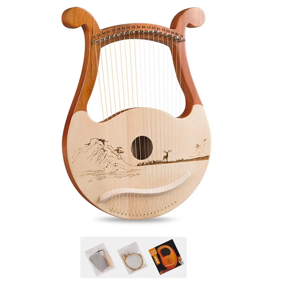 Instrument de musique en acajo - Musical Instrument Harp avis et prix