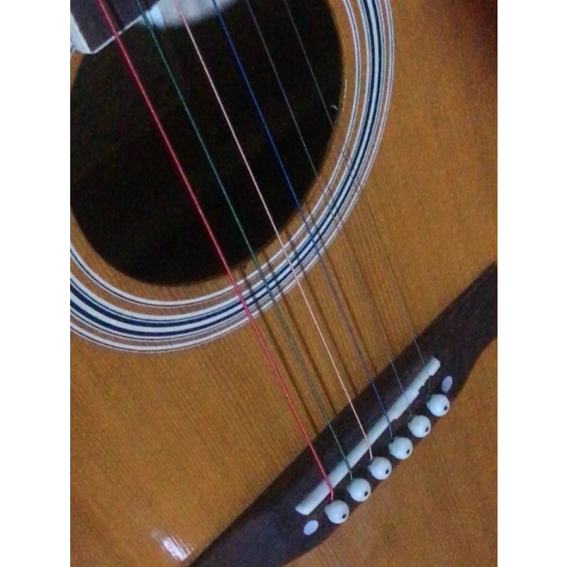 Guitare acoustique en bois deu - Musical Instrument With Strings avis et prix