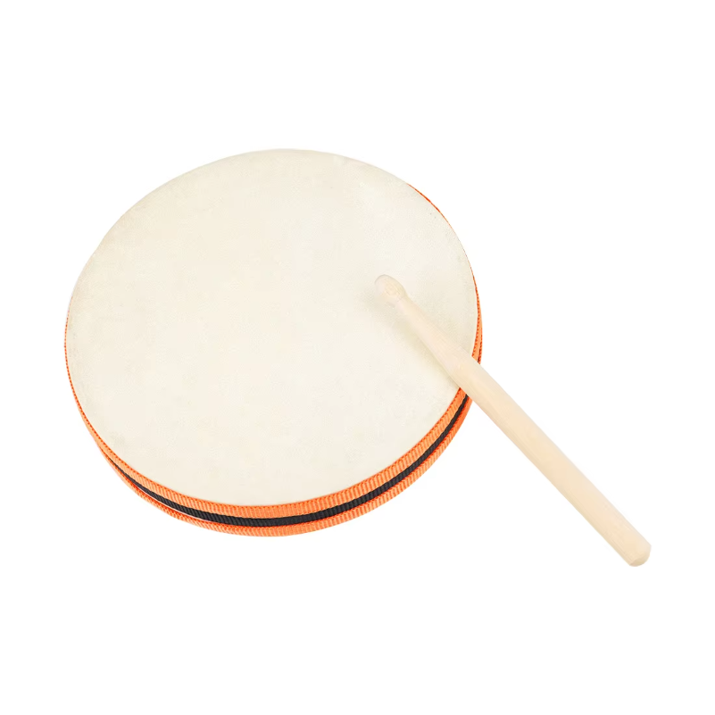 Tambour à main double face ave - Tambourine Hand Drum avis et prix