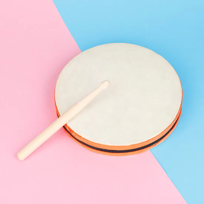 Tambour à main double face ave - Tambourine Hand Drum avis et prix