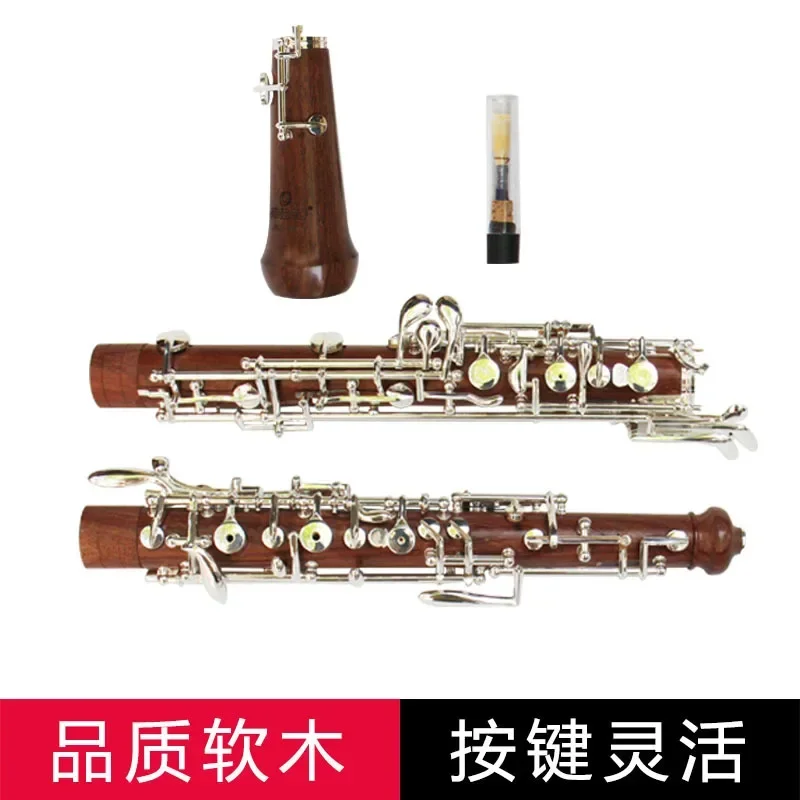 Oboe C en laiton blanchi et pl - Musical Instrument In Orchestra avis et prix